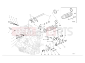 DUCATI Hypermotard 1100 S Gearchange control
