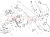 DUCATI Scrambler 1100 Sport Pro Right footrests
