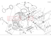 DUCATI Scrambler 1100 Sport Pro Horizontal cylinder head