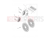 TRIUMPH DAYTONA 675R from VIN 564948 Front Brake Caliper & Discs