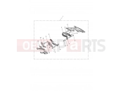 TRIUMPH DAYTONA 675R from VIN 564948 Frame Protector Kit