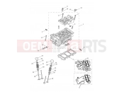 TRIUMPH DAYTONA 675R from VIN 564948 Cylinder Head & Valves