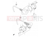 SUZUKI DF125E X (1999) 22 - TURNSIGNAL LAMP