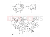 SUZUKI DF200E X (1999) 4 - CRANKCASE COVER