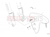 DUCATI Streetfighter V2 S Front mudguard