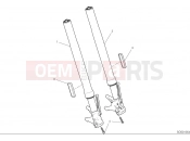 DUCATI Streetfighter V2 S Front fork