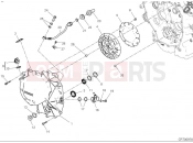 DUCATI Streetfighter V2 S Clutch cover