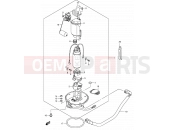 SUZUKI DL1000 K4 (2004) V-Strom 16A - FUEL PUMP (MODEL K4/K5/K6)