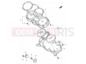 SUZUKI DL1000 K4 (2004) V-Strom 29A - SPEEDOMETER (MODEL K4/K5/K6)