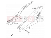 SUZUKI DL1000 K4 (2004) V-Strom 53B - SEAT TAIL COVER (MODEL K4)