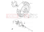 SUZUKI DL1000 K4 (2004) V-Strom 63 - REAR WHEEL