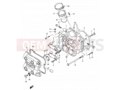 SUZUKI DL1000 K5 (2005) V-Strom 2 - FRONT CYLINDER HEAD