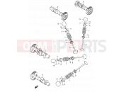 SUZUKI DL1000 K5 (2005) V-Strom 9 - CAMSHAFT/VALVE