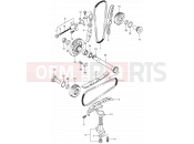 SUZUKI DL1000 K5 (2005) V-Strom 10 - CAM CHAIN