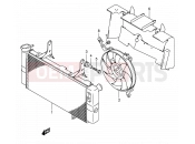 SUZUKI DL1000 K5 (2005) V-Strom 19 - RADIATOR