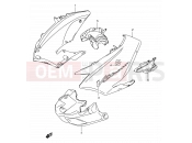 SUZUKI DL1000 K5 (2005) V-Strom 49B - SIDE COWLING (MODEL K4/K5)