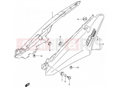 SUZUKI DL1000 K5 (2005) V-Strom 53C - SEAT TAIL COVER (MODEL K5)