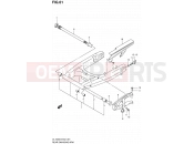 SUZUKI DL1000 K5 (2005) V-Strom 61 - REAR SWINGING ARM