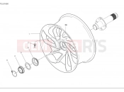 DUCATI Diavel V4 Rear wheel