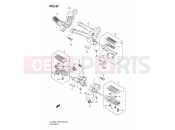 SUZUKI DL1000 K7 (2007) V-Strom (E03,E28,E33) 37 - FOOTREST