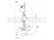 SUZUKI DL1000 K8 (2008) V-Strom (E02,E19,E24) 16 - FUEL PUMP