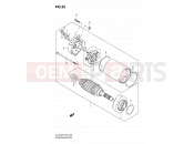 SUZUKI DL1000 K8 (2008) V-Strom (E02,E19,E24) 25 - STARTING MOTOR