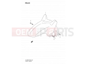SUZUKI DL1000 K8 (2008) V-Strom (E02,E19,E24) 44 - FRONT FENDER