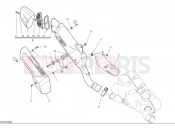 DUCATI Multistrada V4 Rally Akrapovic silencer (international)