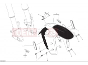 DUCATI Multistrada V4 Rally Front mudguard