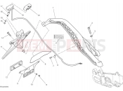DUCATI Scrambler Nightshift License plate holder