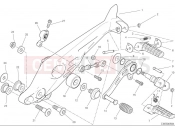 DUCATI Scrambler Nightshift Left footrests