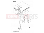 SUZUKI DL1000 K8 (2008) V-Strom (E03,E28,E33) 61 - CLUTCH MASTER CYLINDER