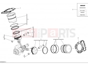 DUCATI Streetfighter V2 Cylinders & pistons