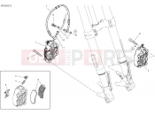 DUCATI Streetfighter V2 Front brake system