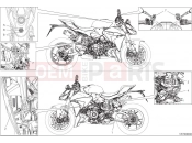 DUCATI Streetfighter V2 Positioning plates (2)