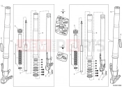 DUCATI Streetfighter V2 Front fork