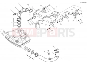 DUCATI Streetfighter V2 Exhaust manifold