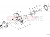 DUCATI Streetfighter V2 Rear wheel