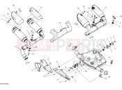 DUCATI Streetfighter V2 Exhaust silencer