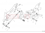 DUCATI Streetfighter V4 Left footrest