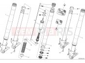 DUCATI Streetfighter V4 Front fork
