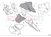 DUCATI Streetfighter V4 Right side fairings