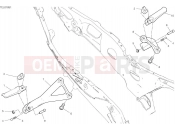 DUCATI Streetfighter V4 Rear footrests