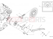 DUCATI Streetfighter V4 Front sprocket & chain