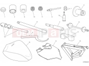 DUCATI Streetfighter V4 Workshop service tools - frame