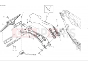 DUCATI Streetfighter V4 License plate holder