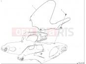 DUCATI 2025 Streetfighter V4 S Rear mudguard