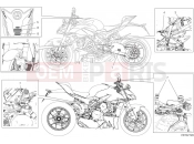 DUCATI 2025 Streetfighter V4 Supreme Positioning plates