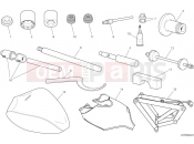 DUCATI 2025 Streetfighter V4 Supreme Workshop service tools - frame