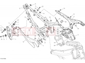 DUCATI 2025 Streetfighter V4 Supreme Rear subframe